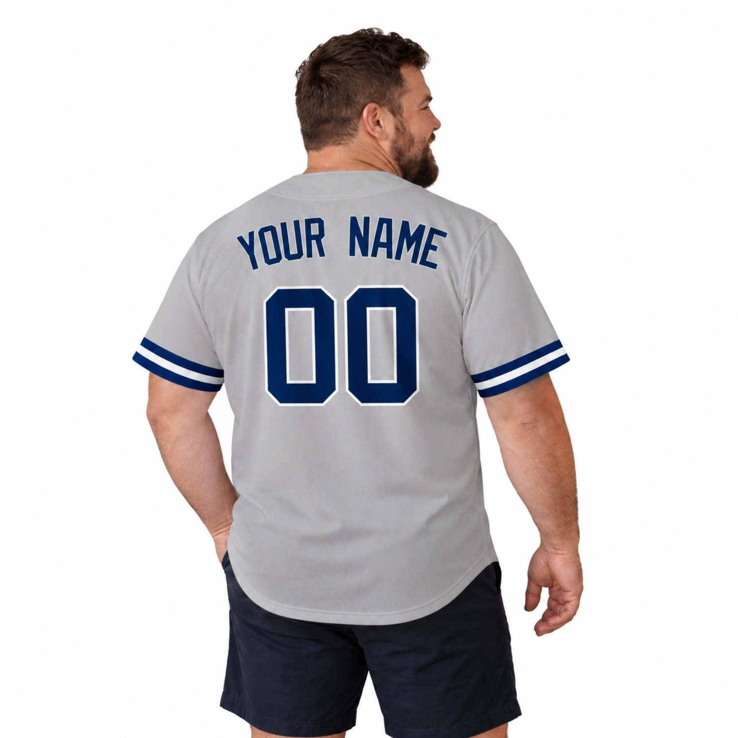New York Yankees Personalized Gray Jersey – Bold Baseball Style