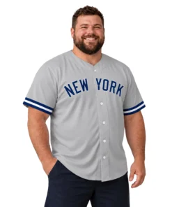 New York Yankees Personalized Gray Jersey – Bold Baseball Style