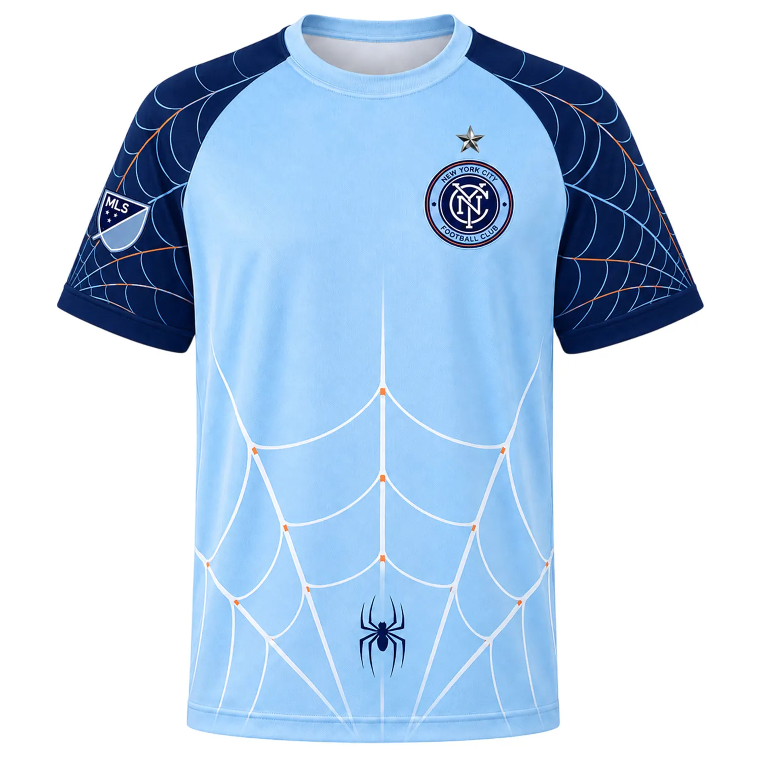 NYCFC Spiderman Custom Soccer Jersey – Astonishing - Image 2