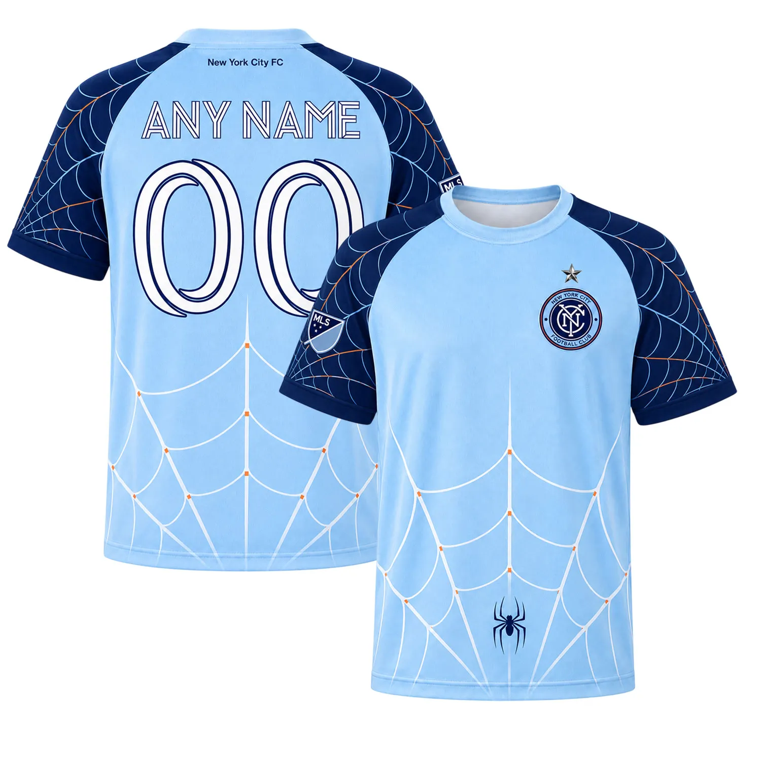 NYCFC Spiderman Custom Soccer Jersey – Astonishing