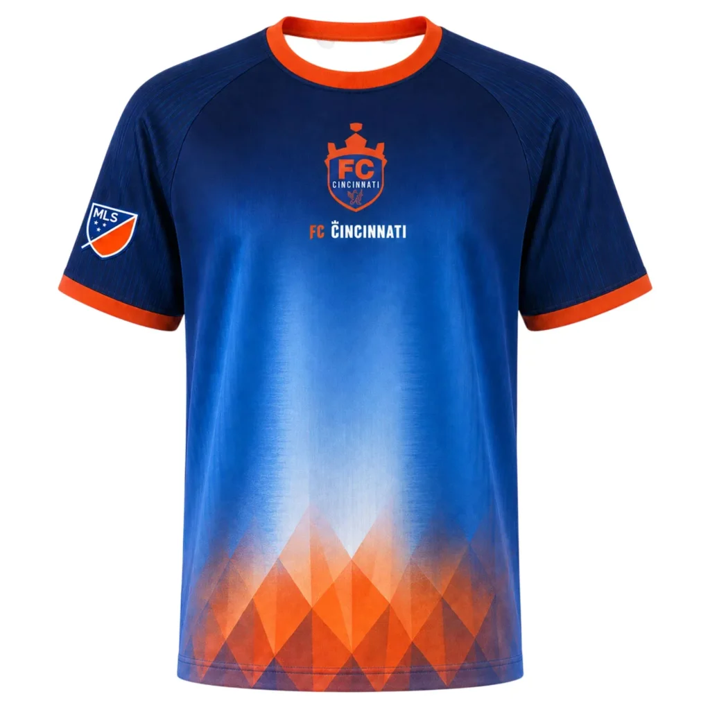 Orange & Blue Jersey Evander Ferreira Inspiring Fan Wear