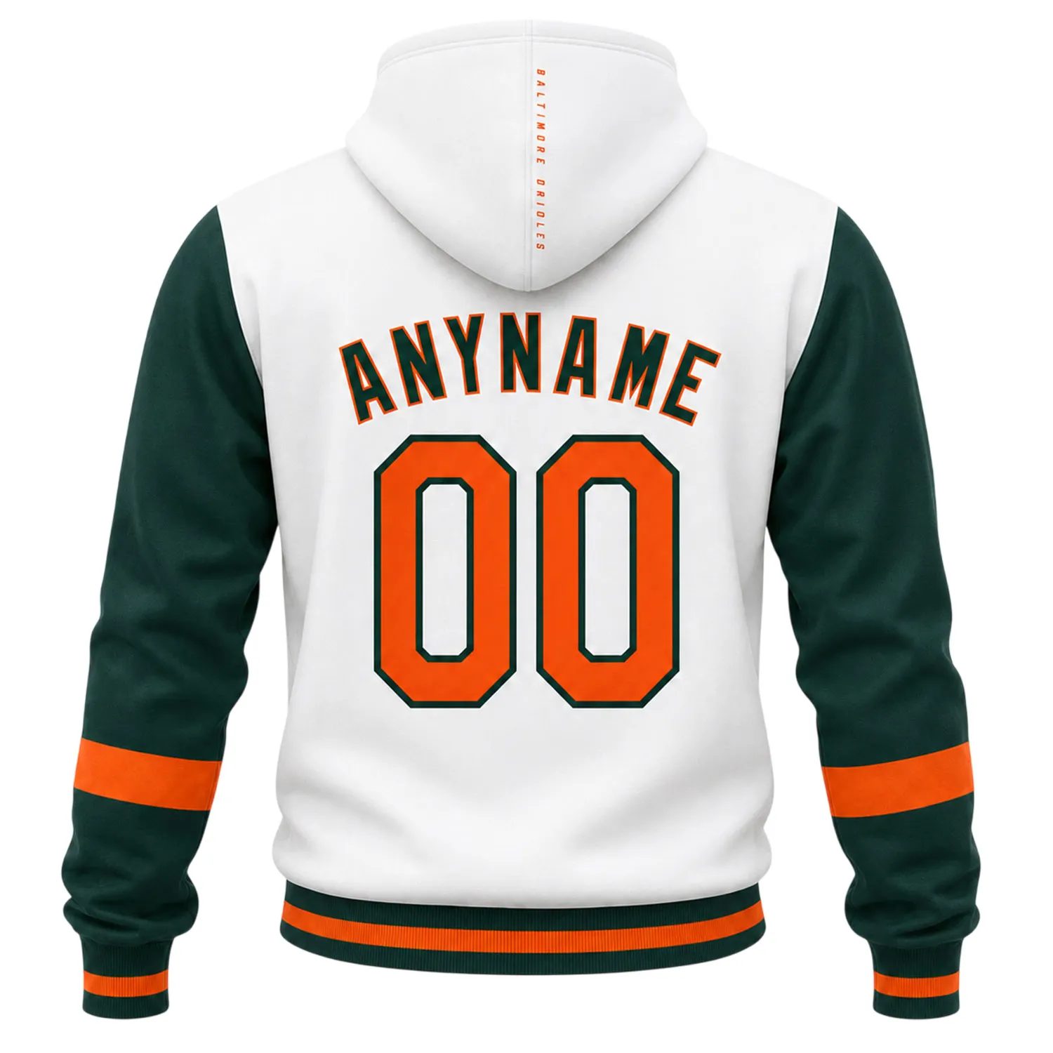 Orioles Hoodie Custom Design – Vibrant Team Style - Image 3