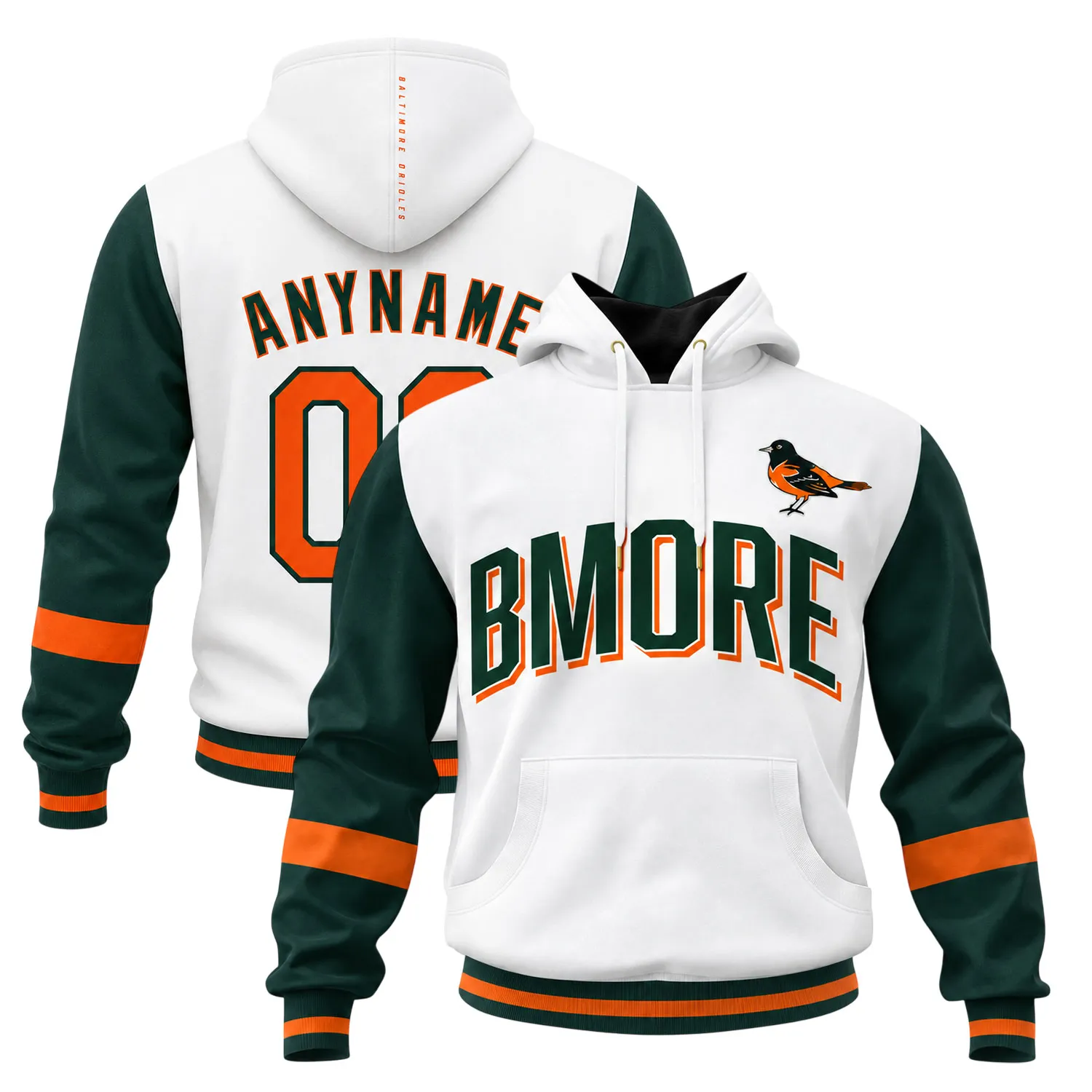 Orioles Hoodie Custom Design – Vibrant Team Style