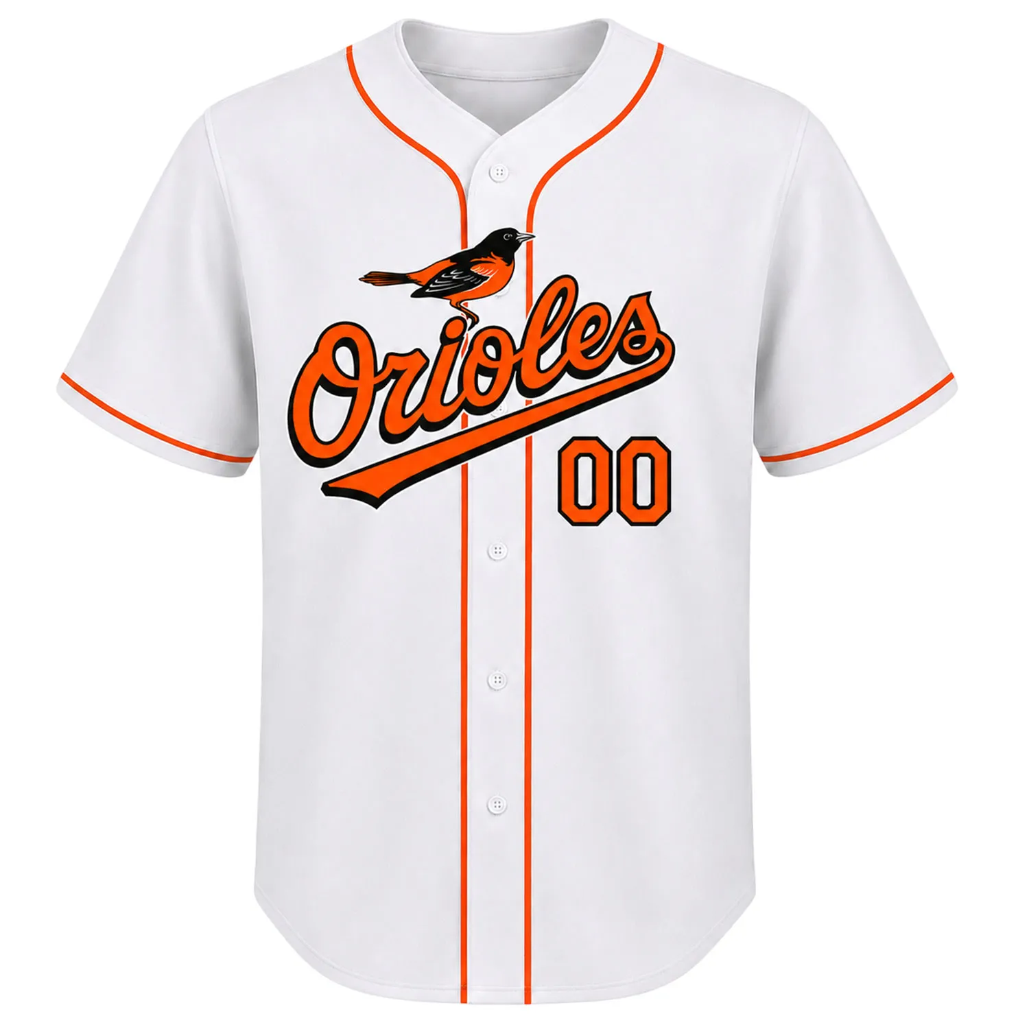 Orioles White Jersey Custom Exclusive Shirt - Image 2