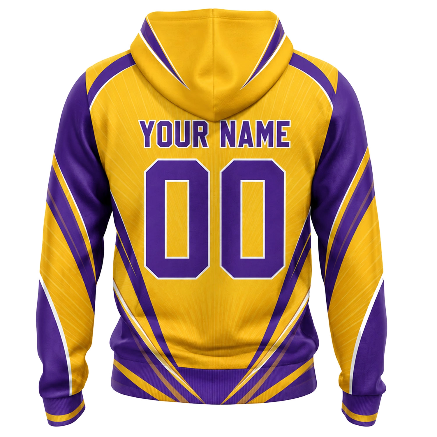 Orlando City SC Hoodie Custom Bold Gold Lion Style - Image 3