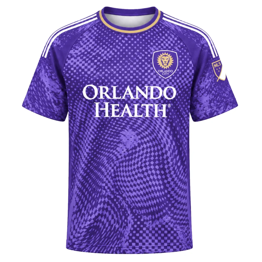 Orlando City SC Jersey Custom Vibrant Purple Fan Shirt