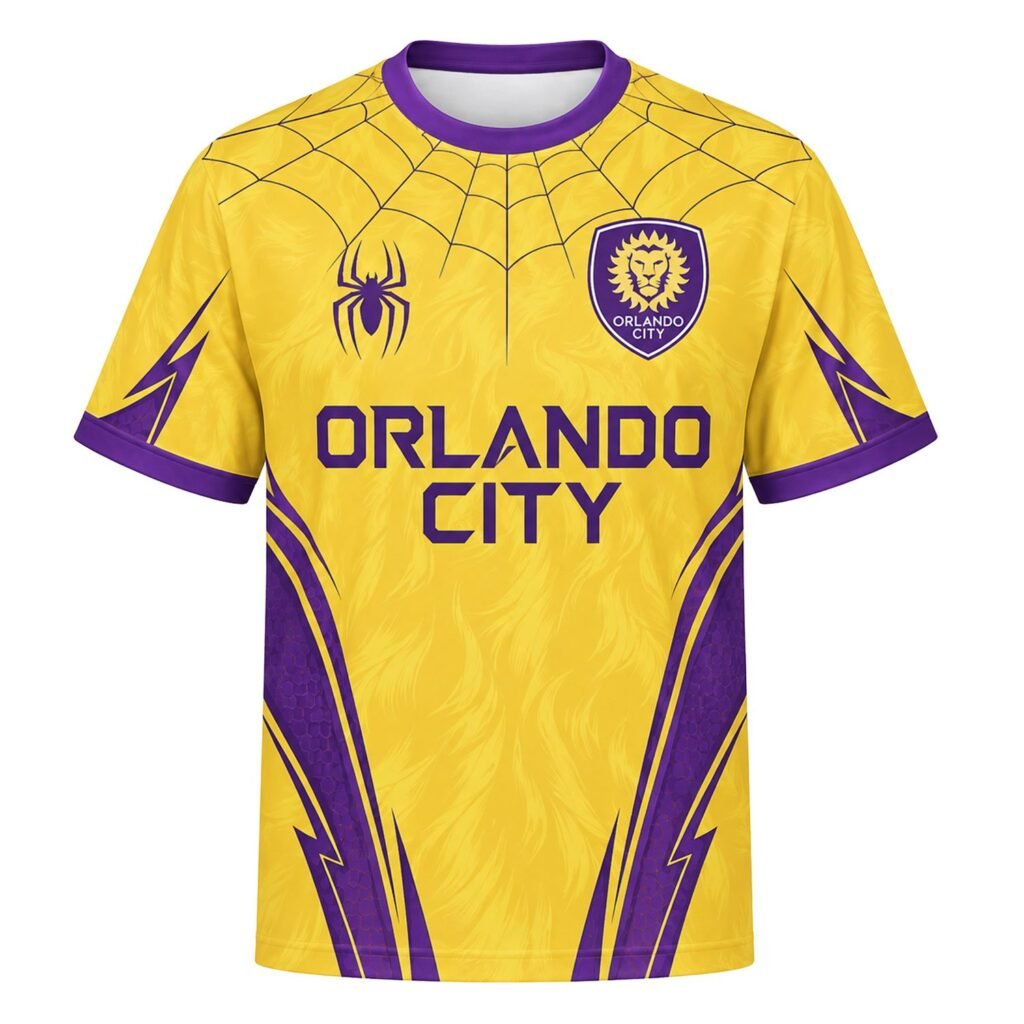 Orlando City SC MLS Jersey – Elite Spiderman Edition