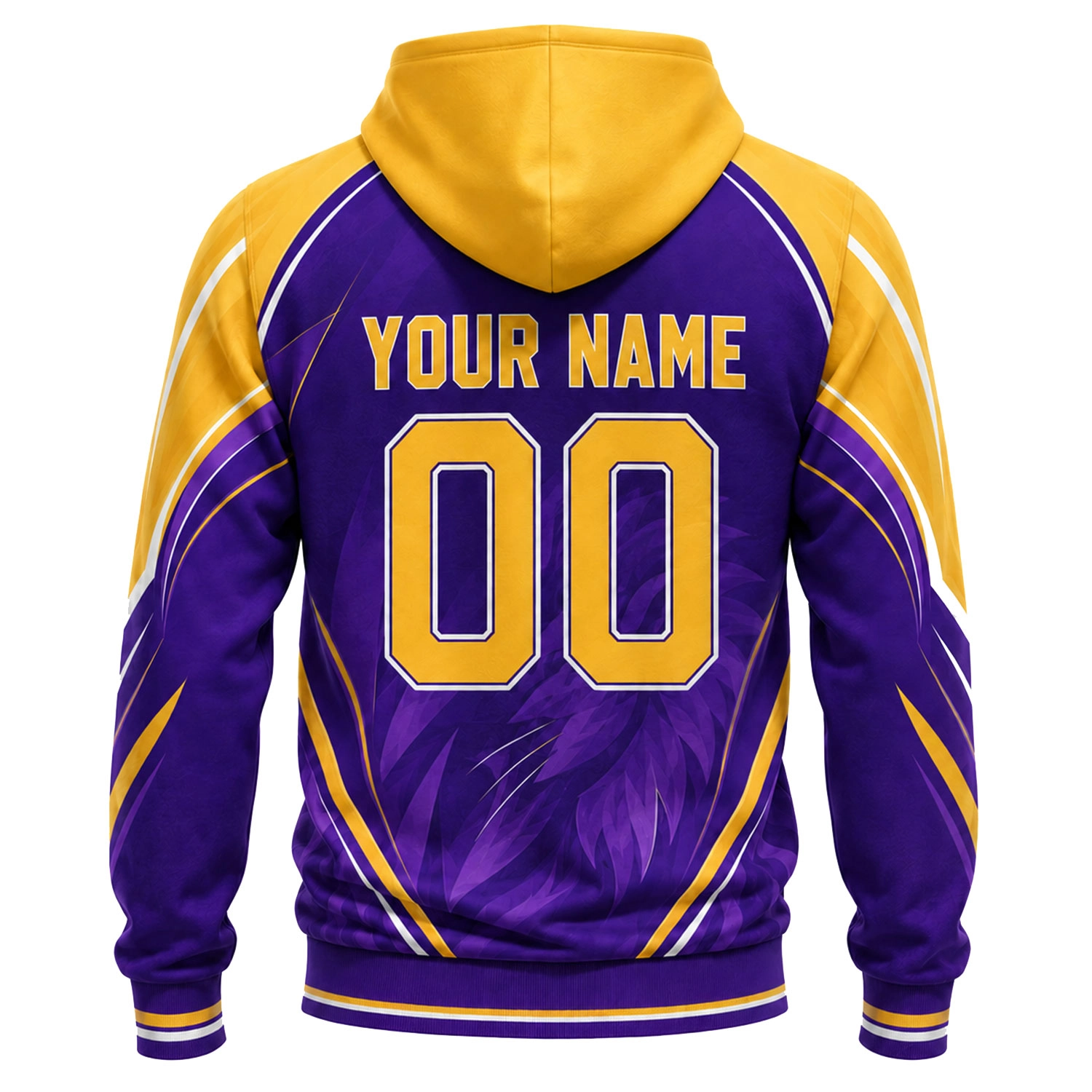 Orlando City Soccer Hoodie Custom Dynamic Lion Design - Image 3