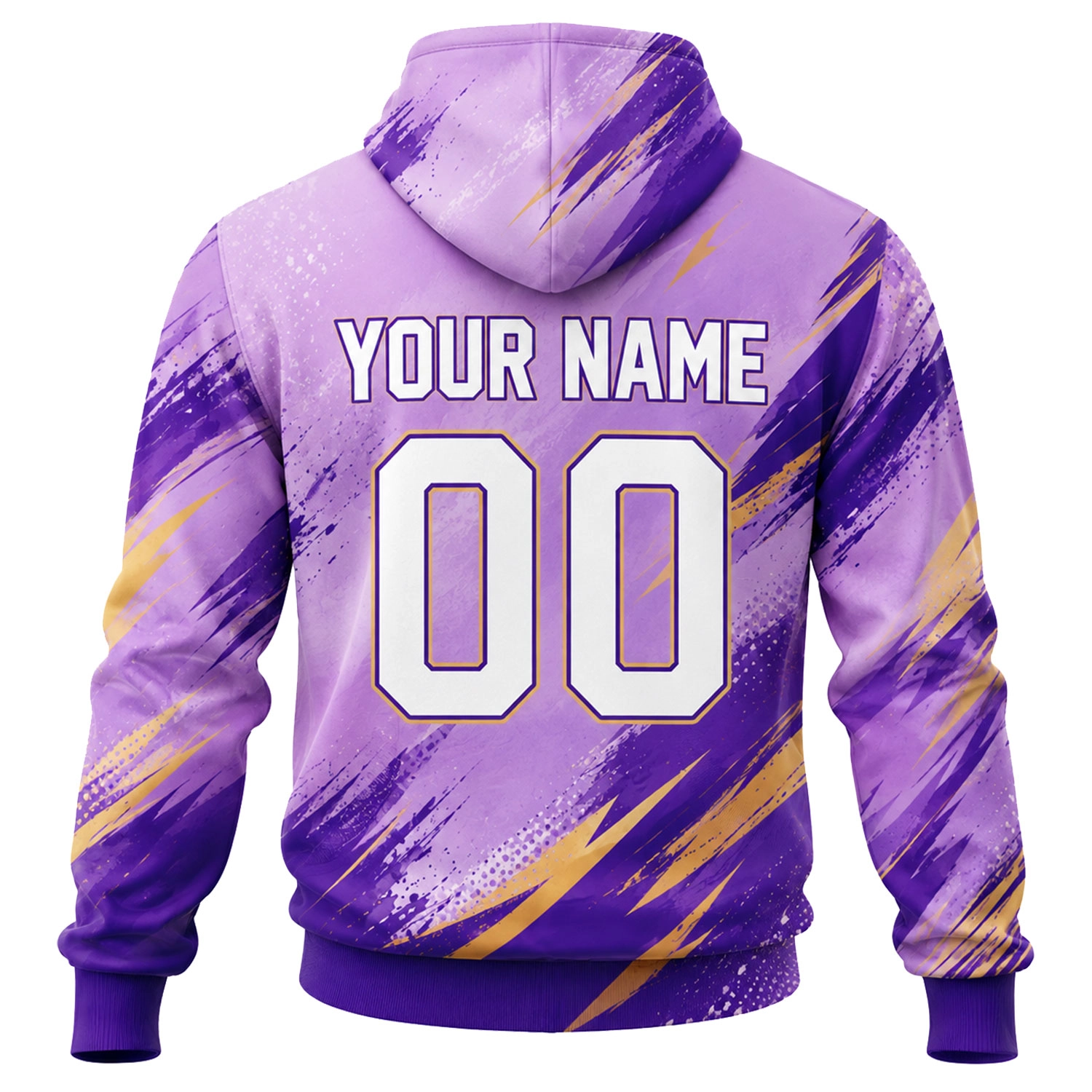 Orlando Soccer Hoodie Custom Stunning Purple Design - Image 3