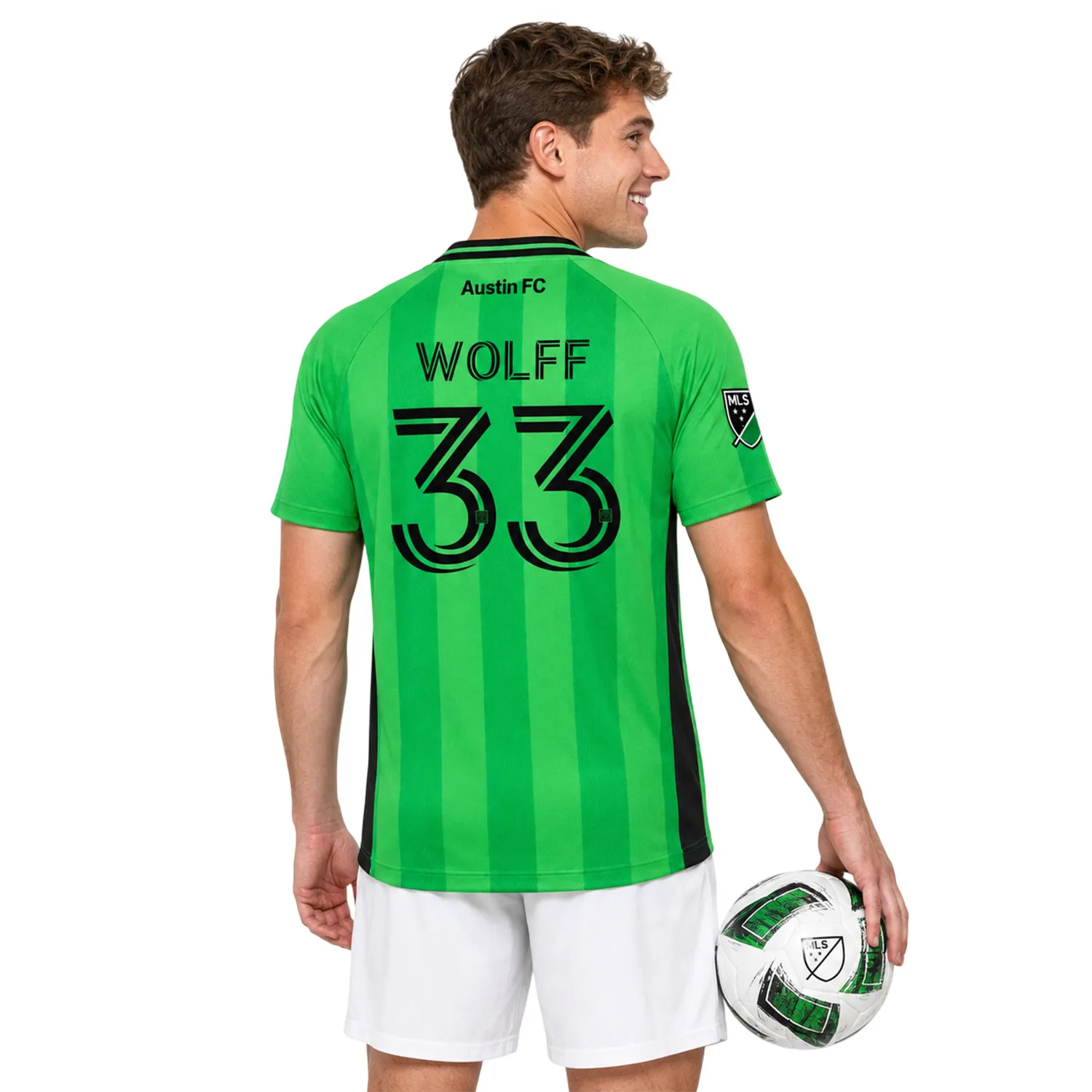Owen Wolff Austin FC Jersey Custom – Elite #33 - Image 4