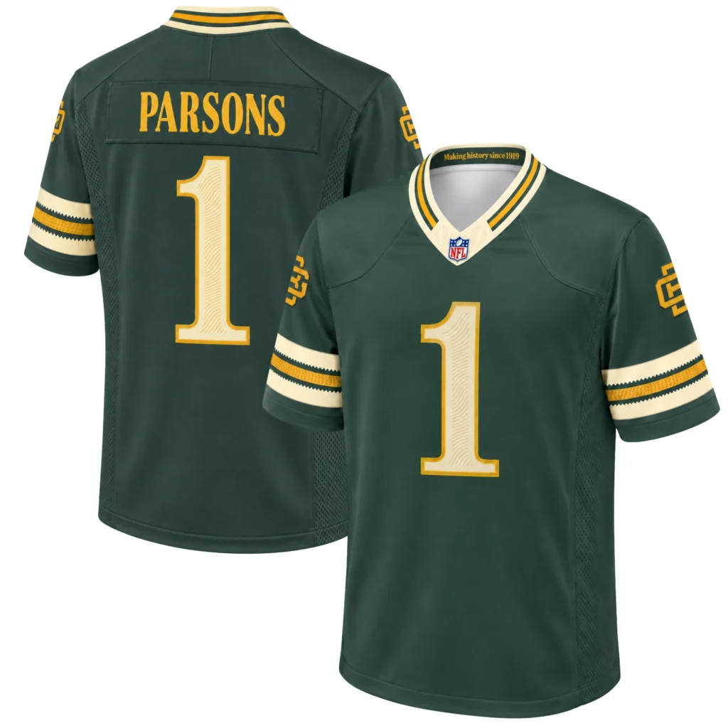 Packers Parsons Green 2026 Rivalries Jersey - Epic Fan Favorite