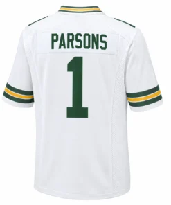 Packers Parsons White Game Player Jersey - Amazing Fan Gear