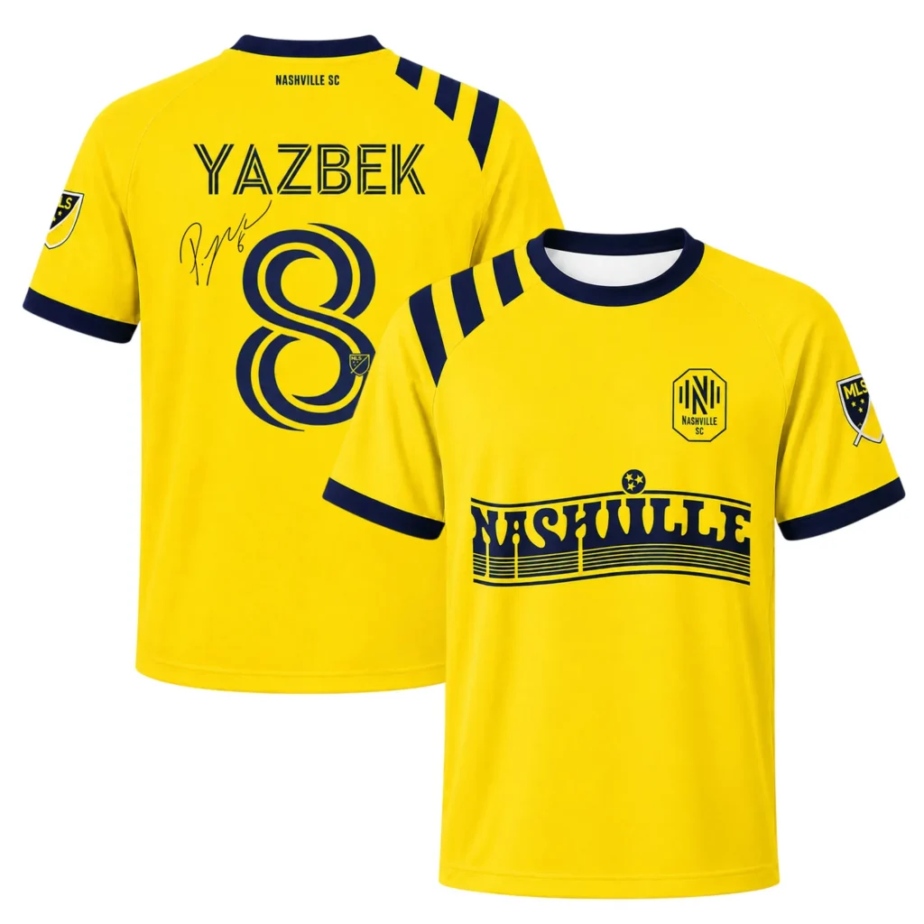 Patrick Yazbek Nashville SC Jersey Elite Soccer Style