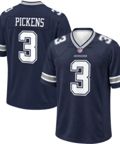 Pickens Dallas Cowboys Navy Game Jersey - Awesome NFL Style