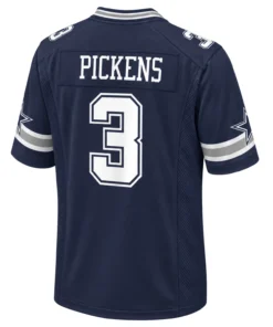 Pickens Dallas Cowboys Navy Game Jersey - Awesome NFL Style