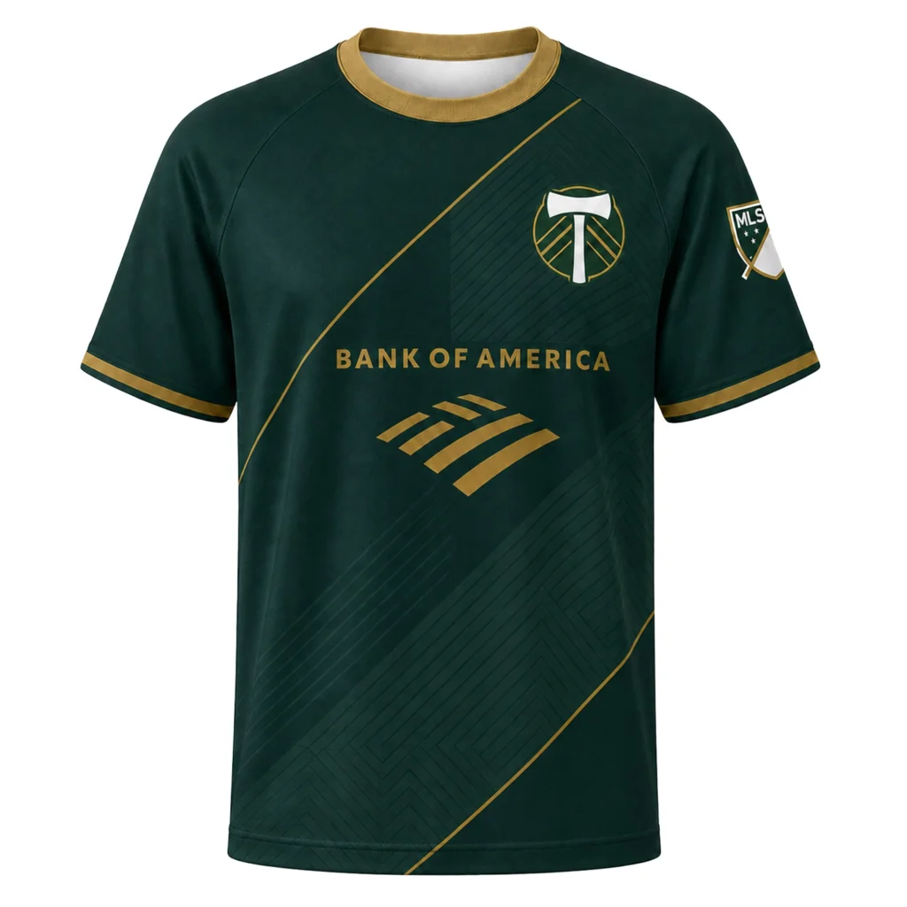 Portland Timbers MLS Jersey – Remarkable Green Edition