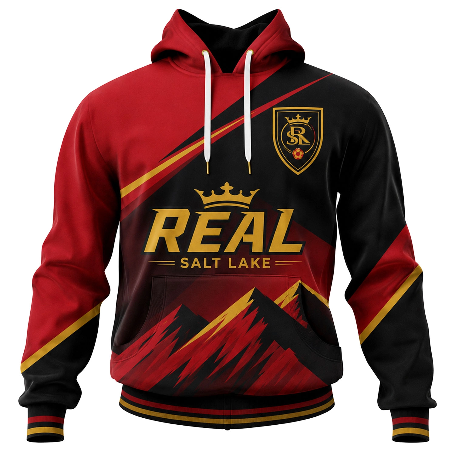 Real Salt Lake MLS Hoodie Custom Stunning Red Style - Image 2