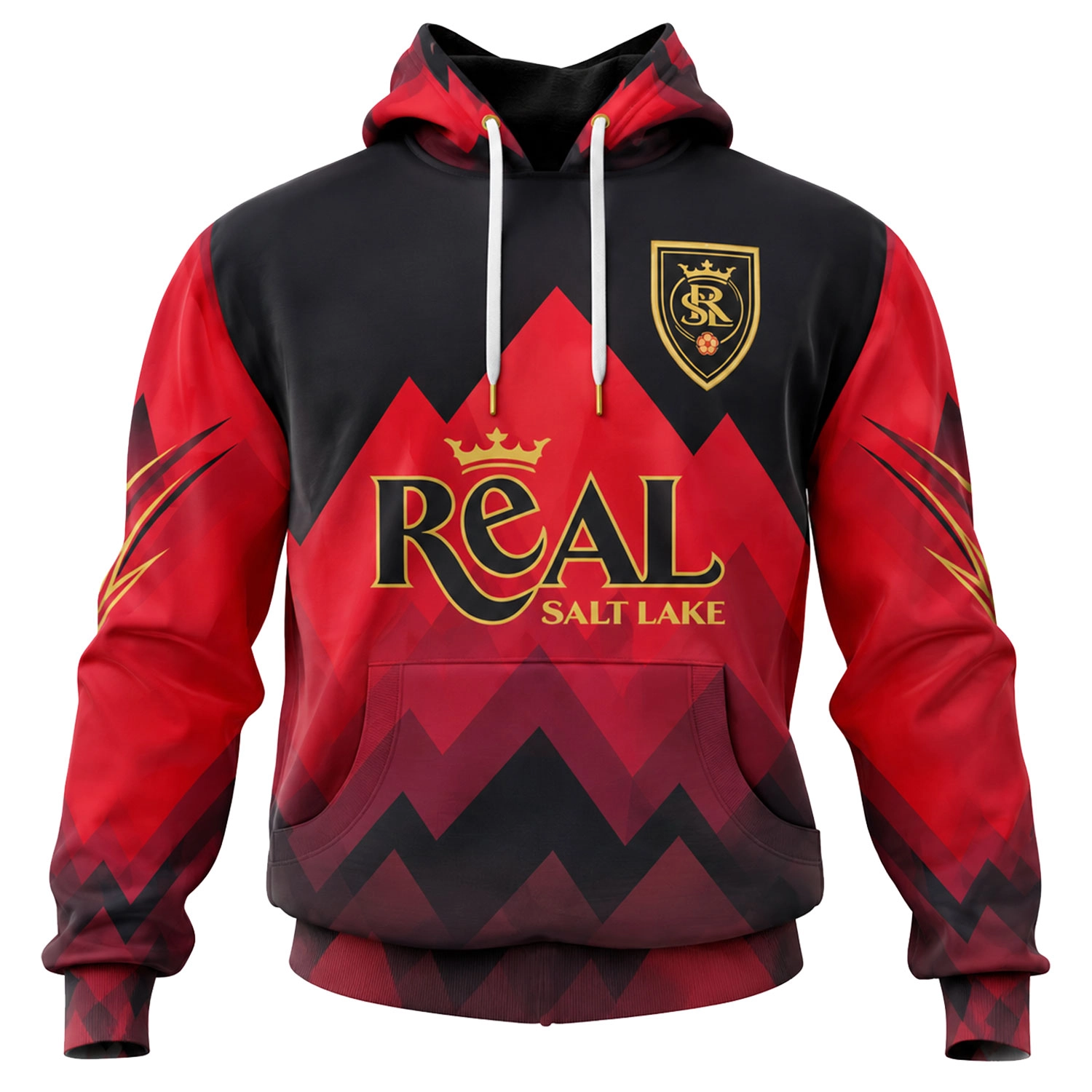 Real Salt Lake Soccer Hoodie Custom Vibrant Style - Image 2