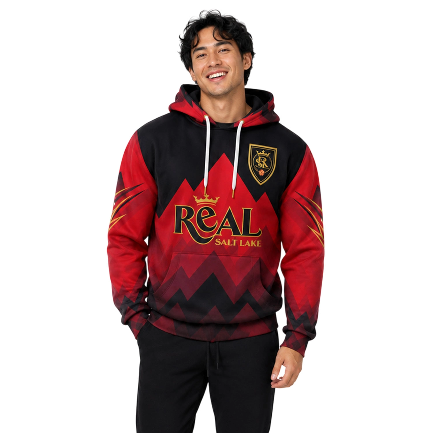 Real Salt Lake Soccer Hoodie Custom Vibrant Style - Image 4
