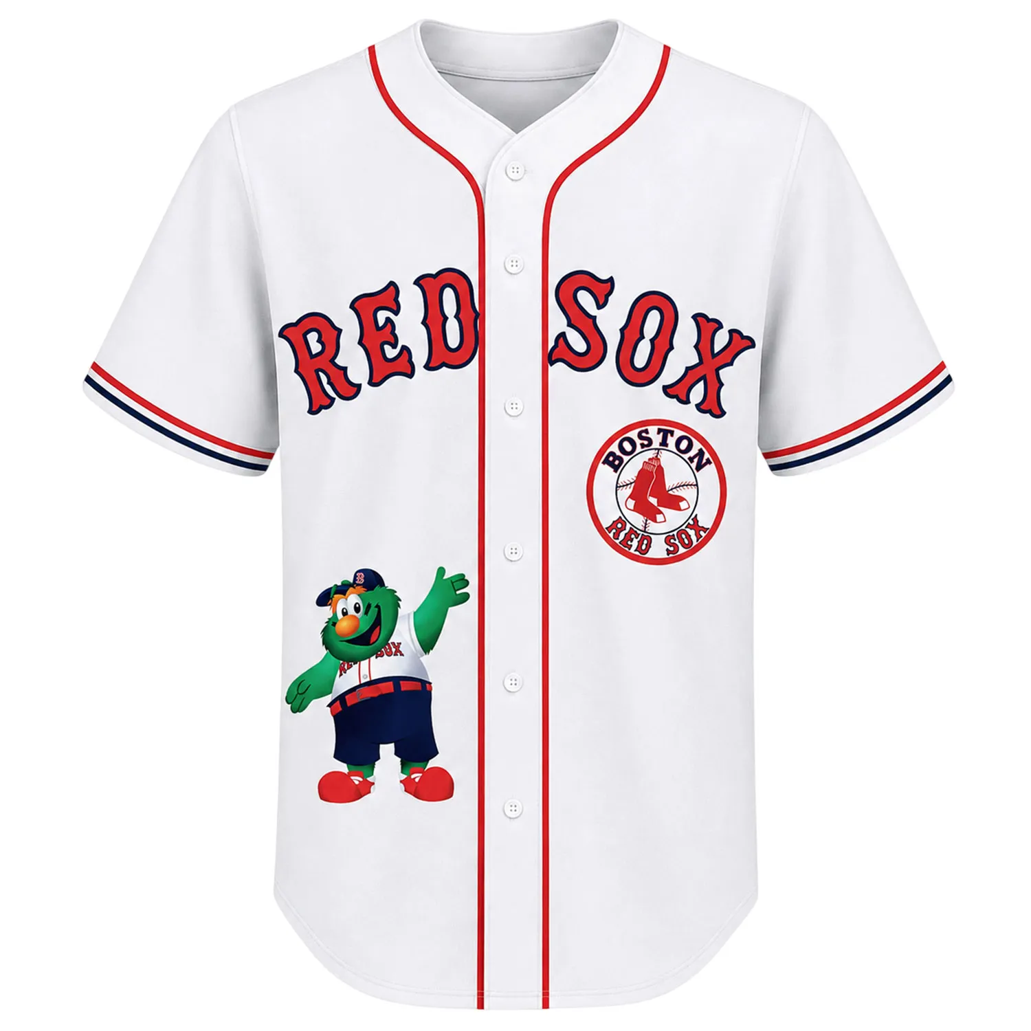 Red Sox Baseball Jersey Custom Name – Stunning Gear - Image 2