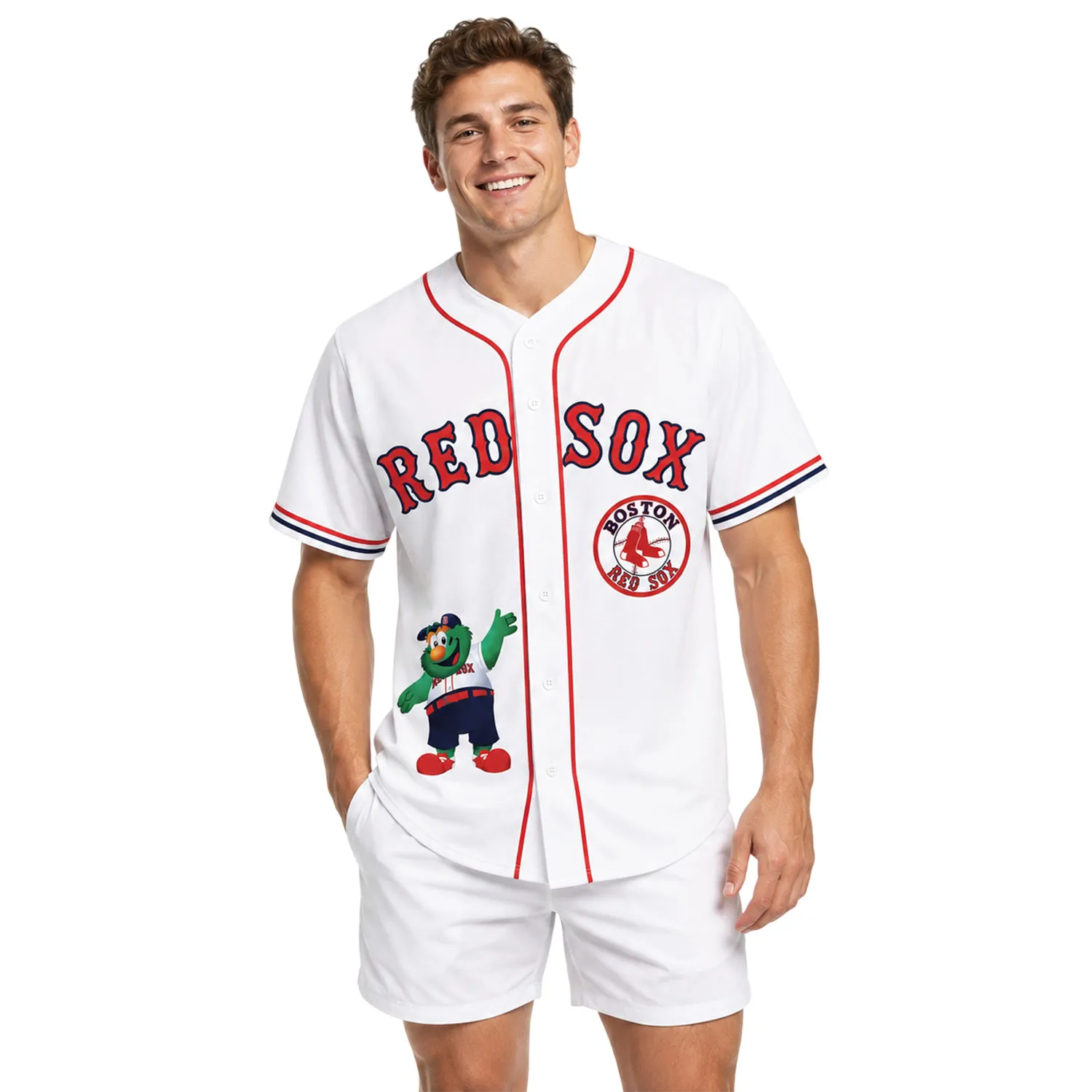 Red Sox Baseball Jersey Custom Name – Stunning Gear - Image 4