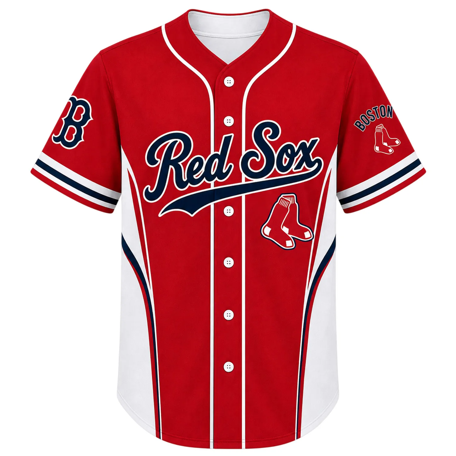 Red Sox Custom Baseball Jersey Design – Remarkable Style - Image 2