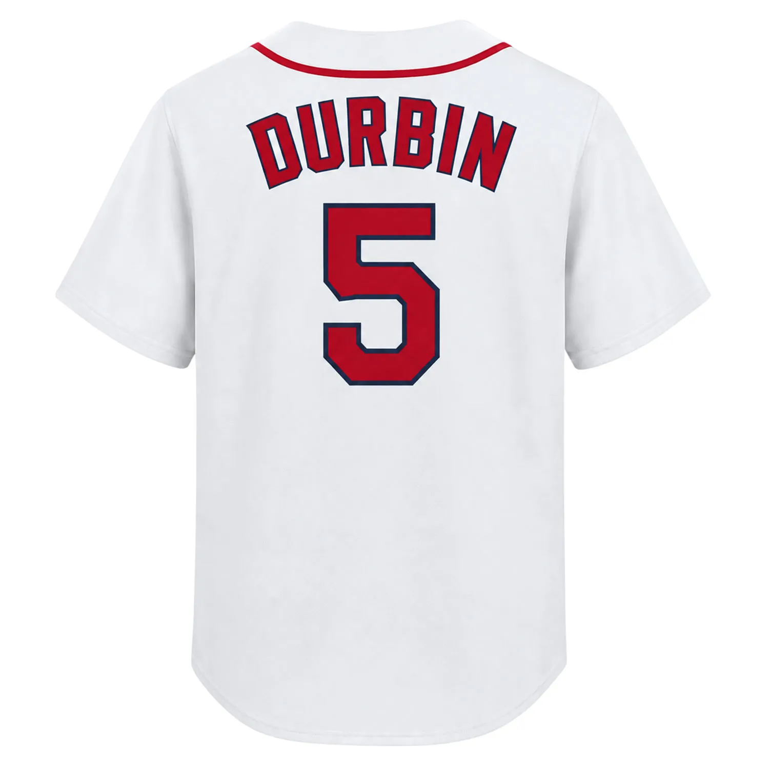 Red Sox Jersey Caleb Durbin Home Jersey Elite Merch Sport - Image 3