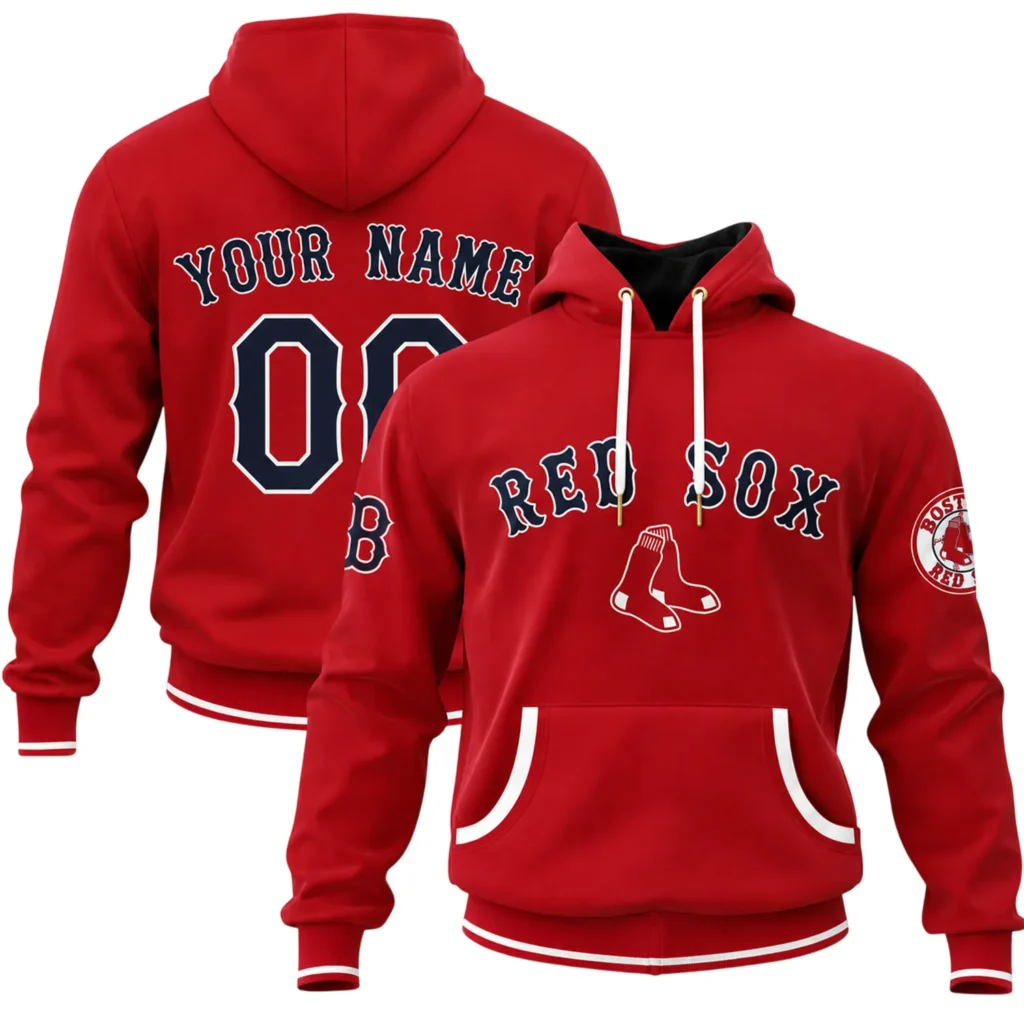 Red Sox Premium Custom Hoodie – Solid Merch Sport
