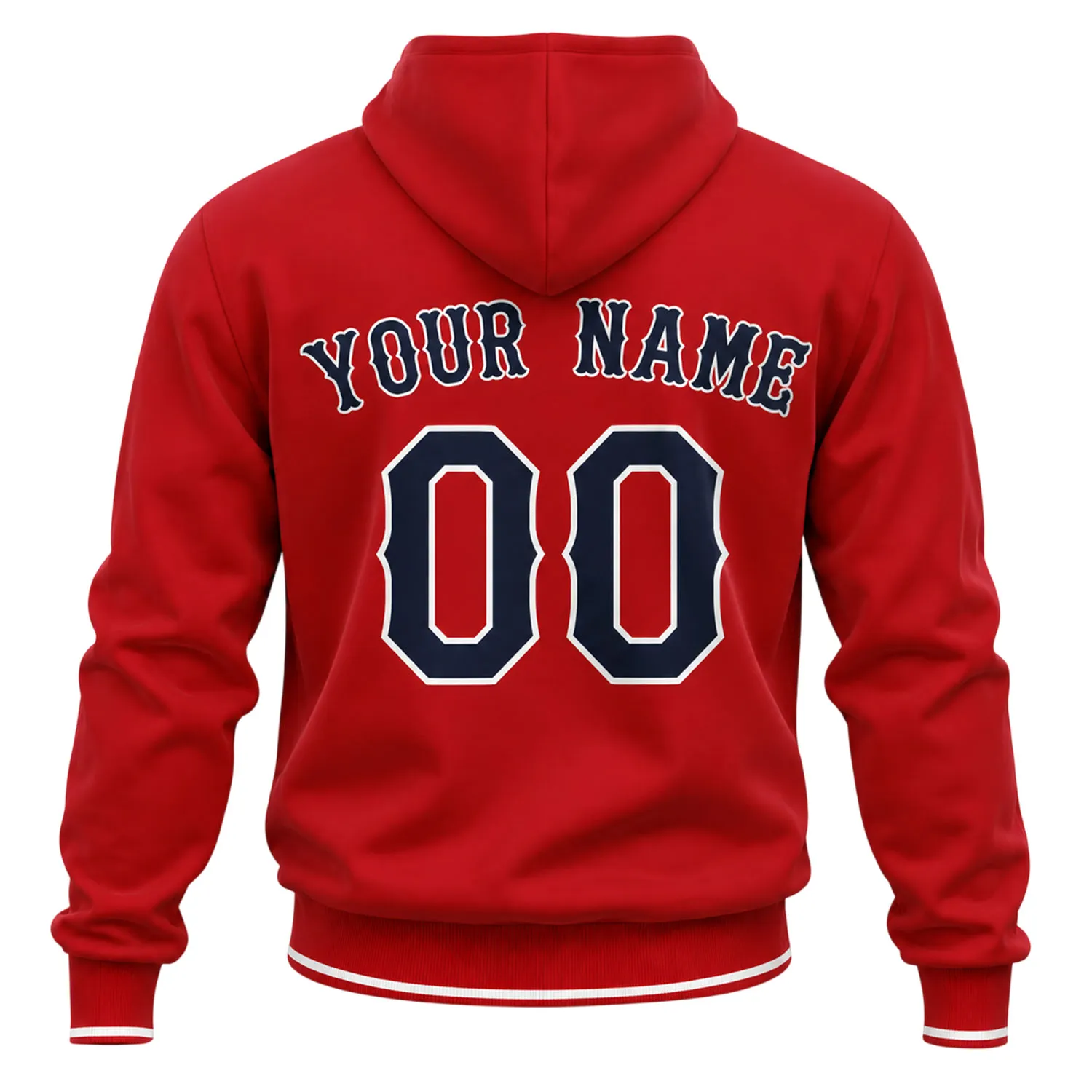 Red Sox Premium Custom Hoodie – Solid Merch Sport - Image 4