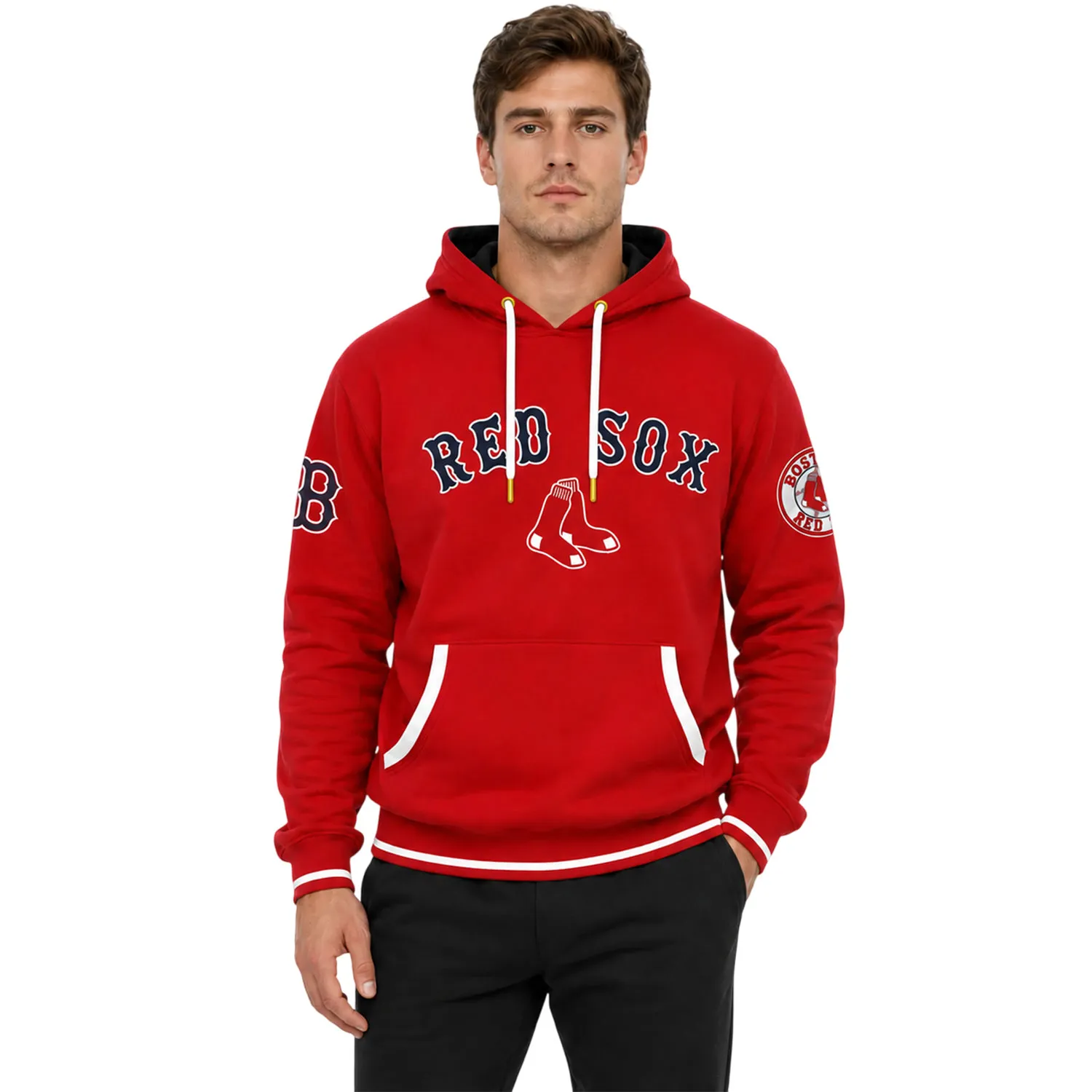 Red Sox Premium Custom Hoodie – Solid Merch Sport - Image 3