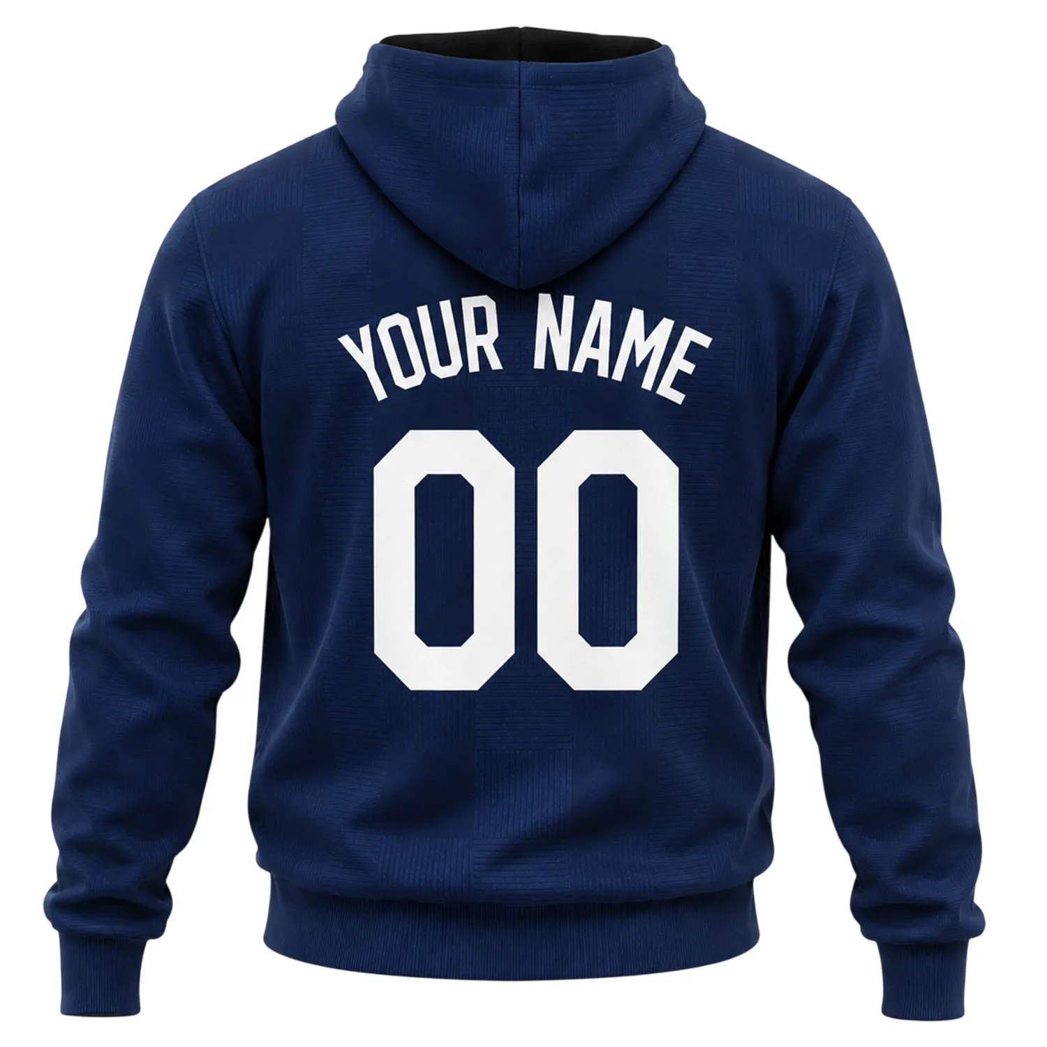 Revolution Soccer Custom Navy Hoodie – Bold Fan Apparel - Image 3