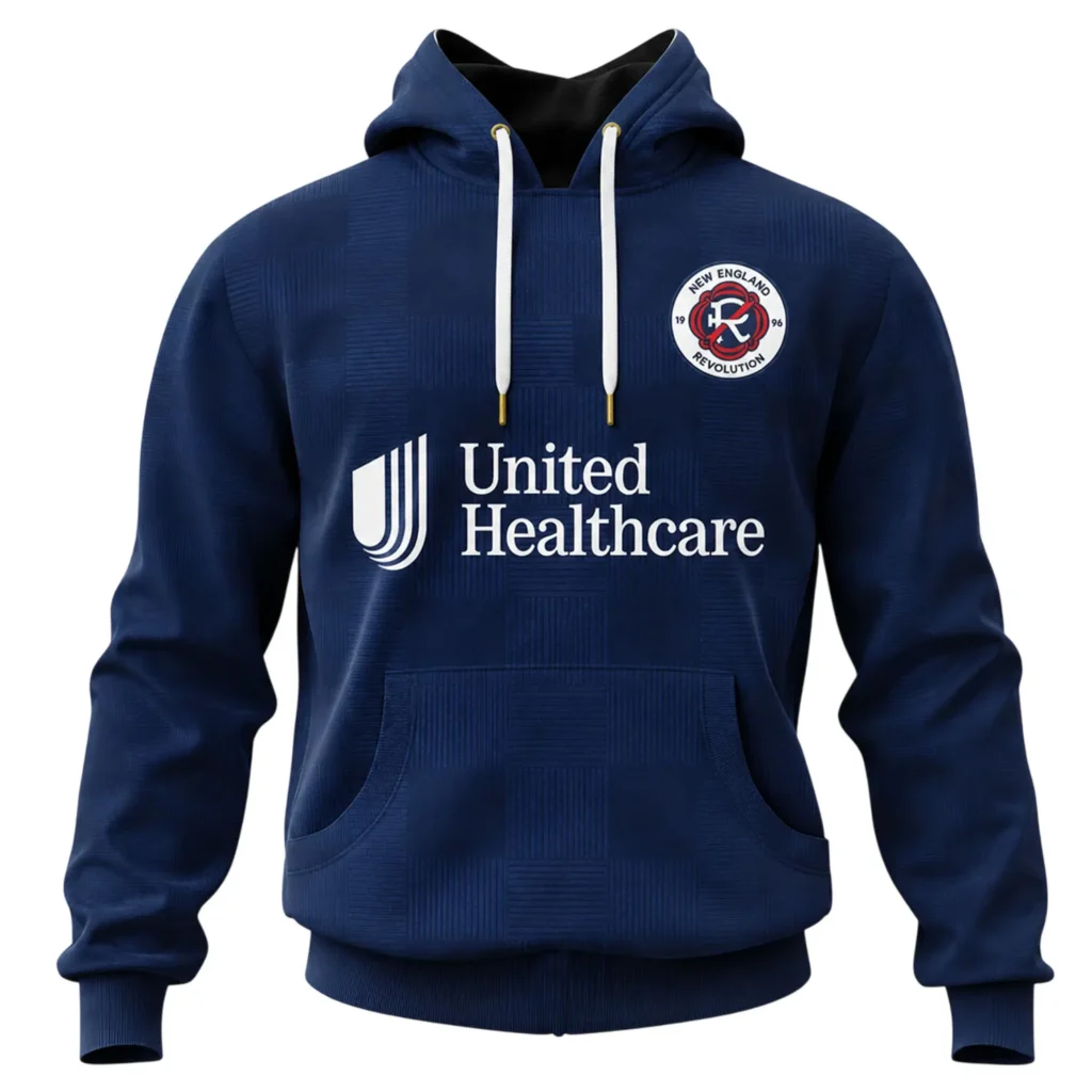 Revolution Soccer Custom Navy Hoodie – Bold Fan Apparel