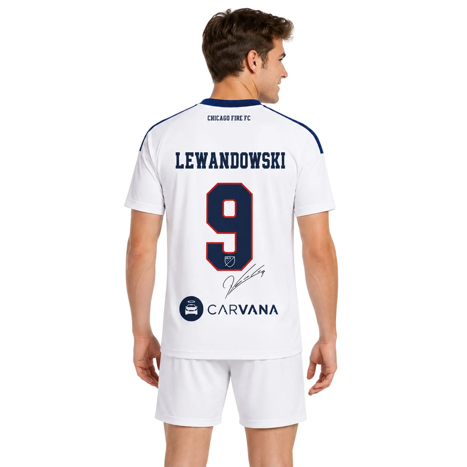 Robert Lewandowski Jersey 2026 Exclusive Chicago Fire Fan Apparel - Image 4