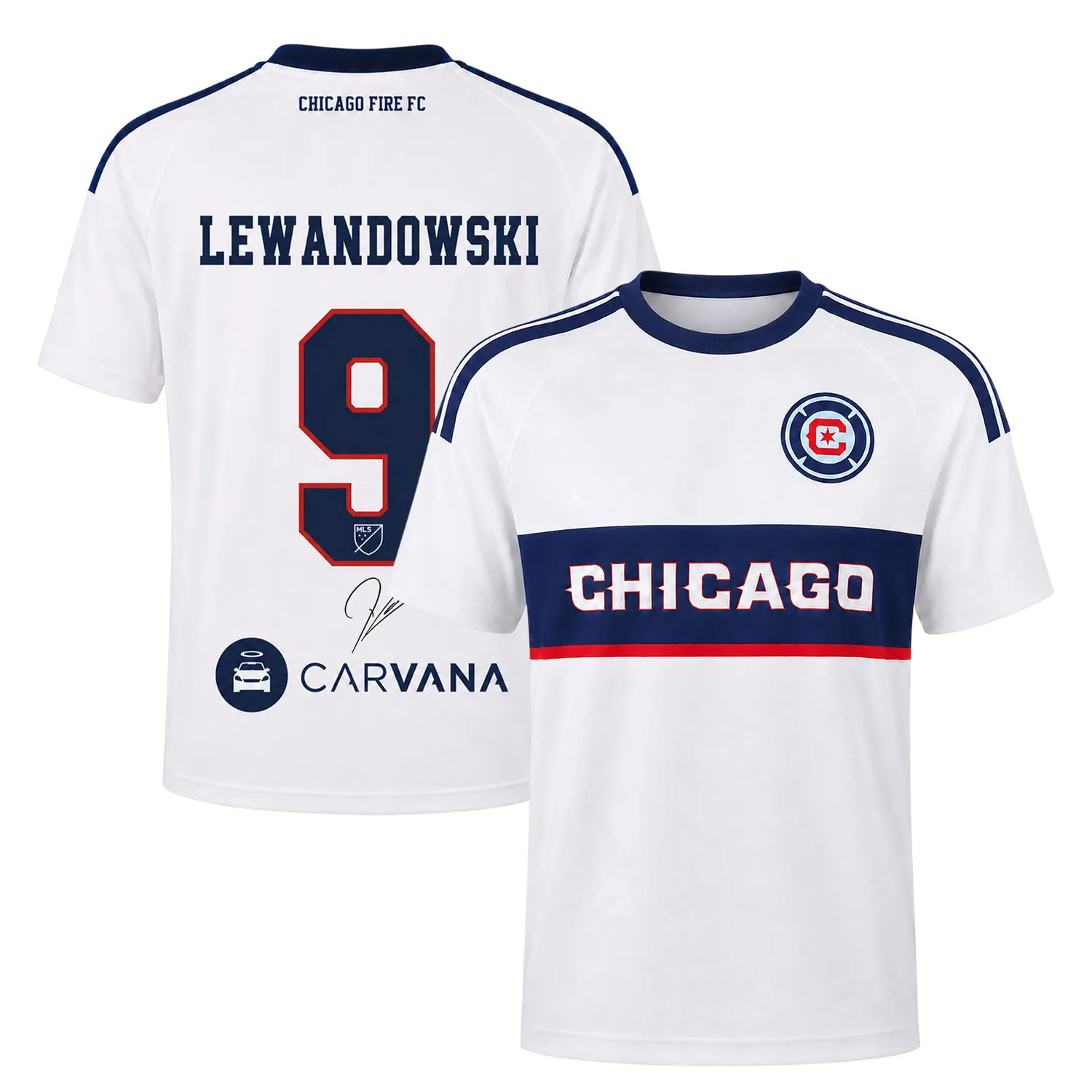 Robert Lewandowski Jersey 2026 Exclusive Chicago Fire Fan Apparel