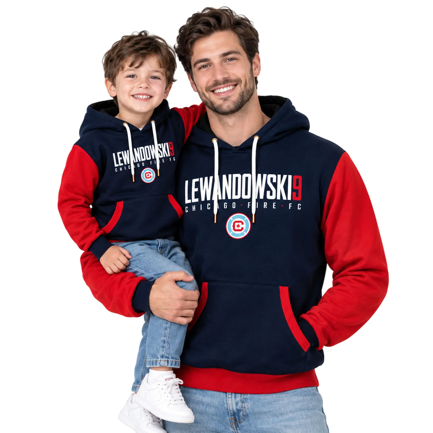 Robert Lewandowski Pullover Hoodie Dynamic Chicago Fire Style - Image 4
