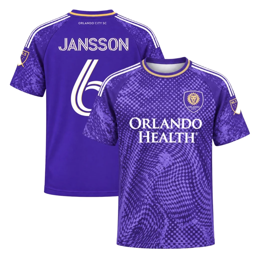 Robin Jansson Orlando City Jersey Dynamic Purple