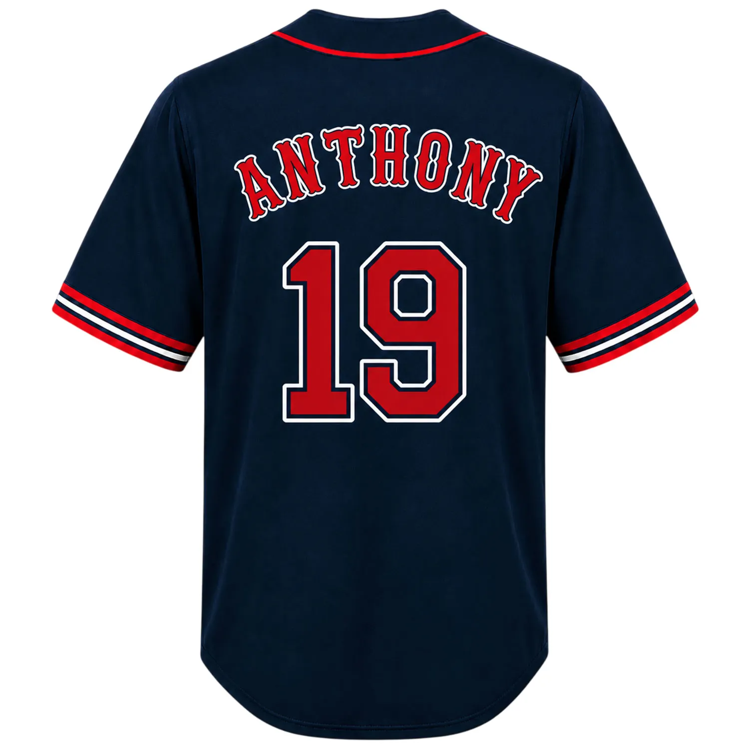 Roman Anthony Boston Red Sox Navy Jersey - Bold Fan Merch - Image 3