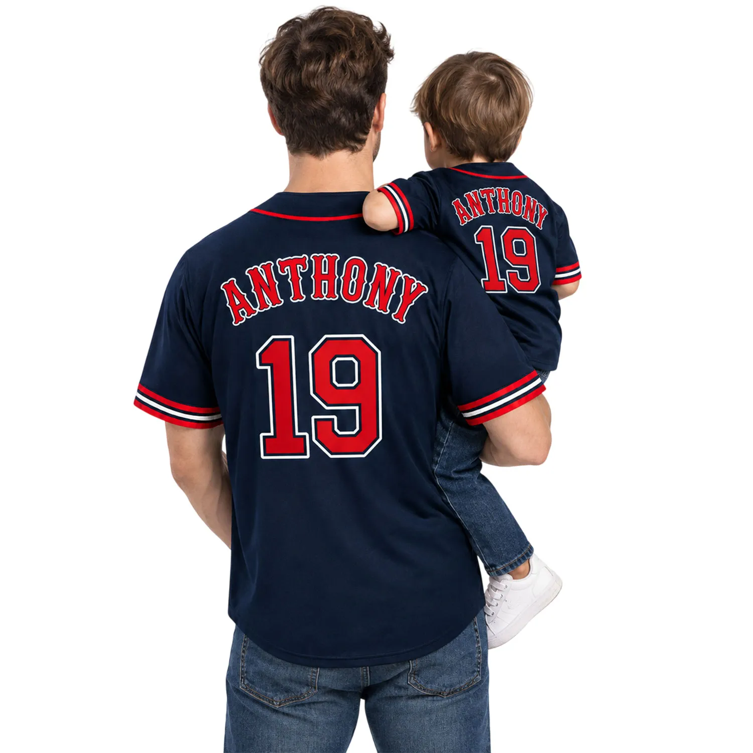 Roman Anthony Boston Red Sox Navy Jersey - Bold Fan Merch - Image 4