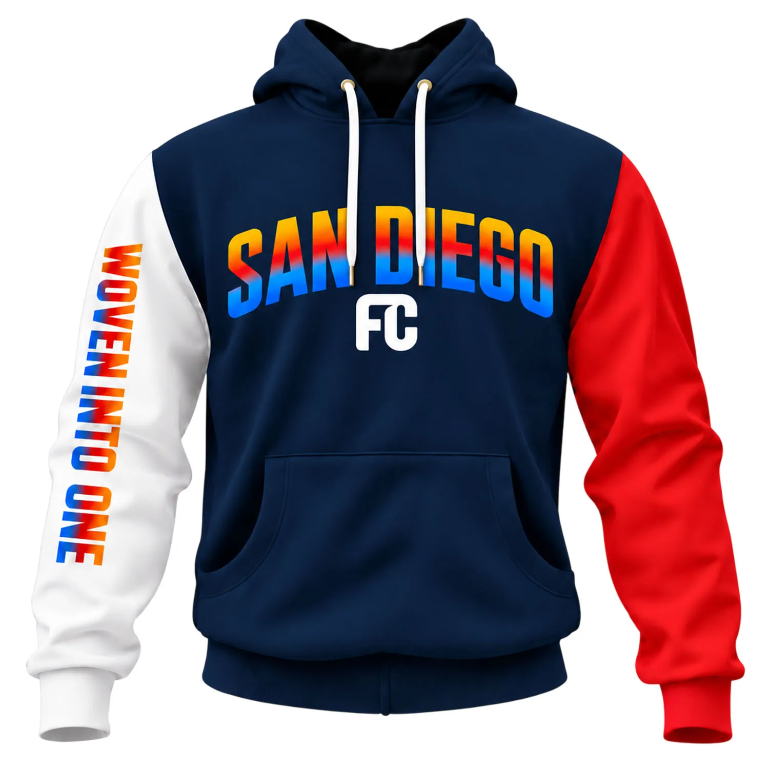 San Diego Hoodies Bold Crest Style Trendy - Image 2