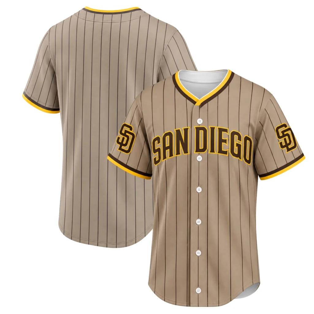 San Diego Padres Sand Custom Jersey – Bold Fan Style