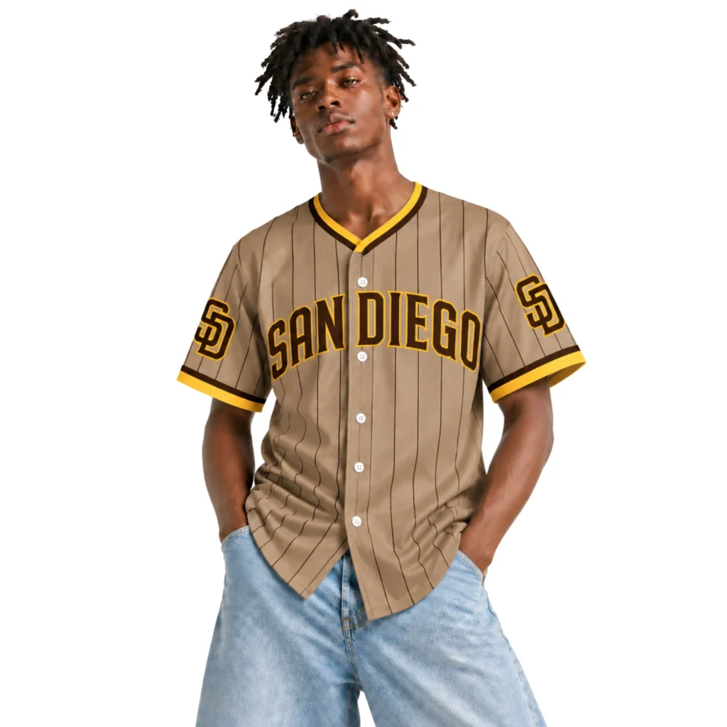 San Diego Padres Sand Custom Jersey – Bold Fan Style