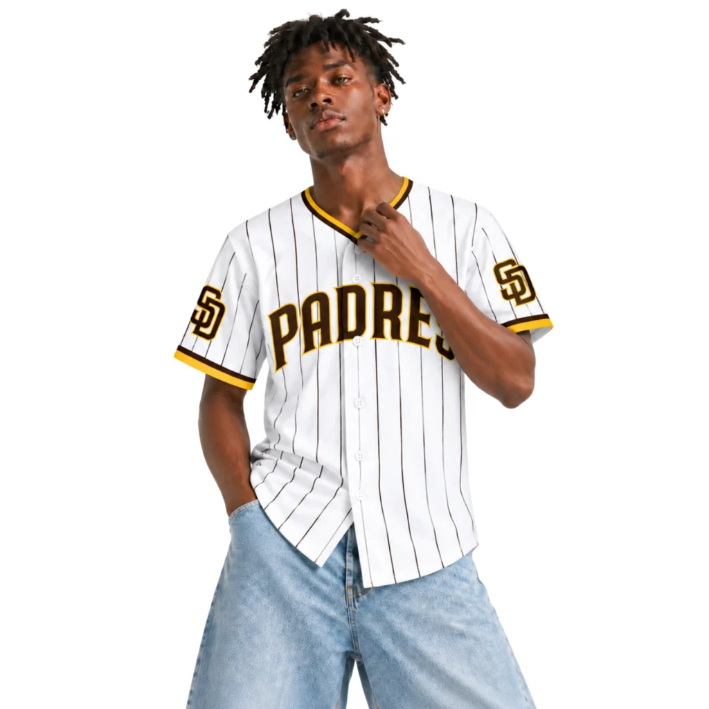 San Diego Padres White Home Jersey – Elite Baseball Fan Gear