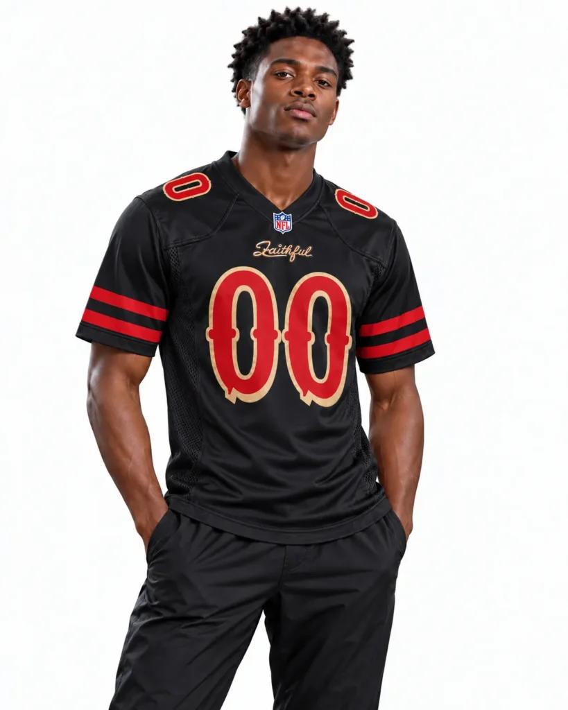 San Francisco 49ers Black Rivalries Jersey - Personalized Faithful Pride