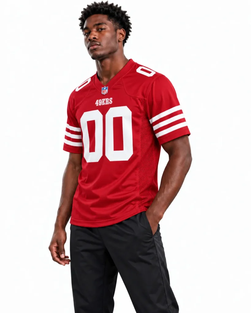 San Francisco 49ers Red Jersey - Personalized Victory Pride
