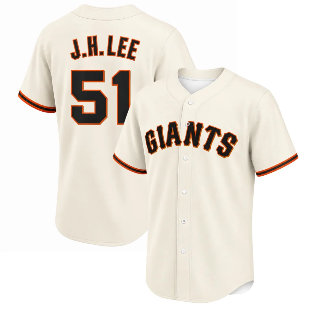 San Francisco Giants J H Lee Home Jersey – Stunning Fan Style