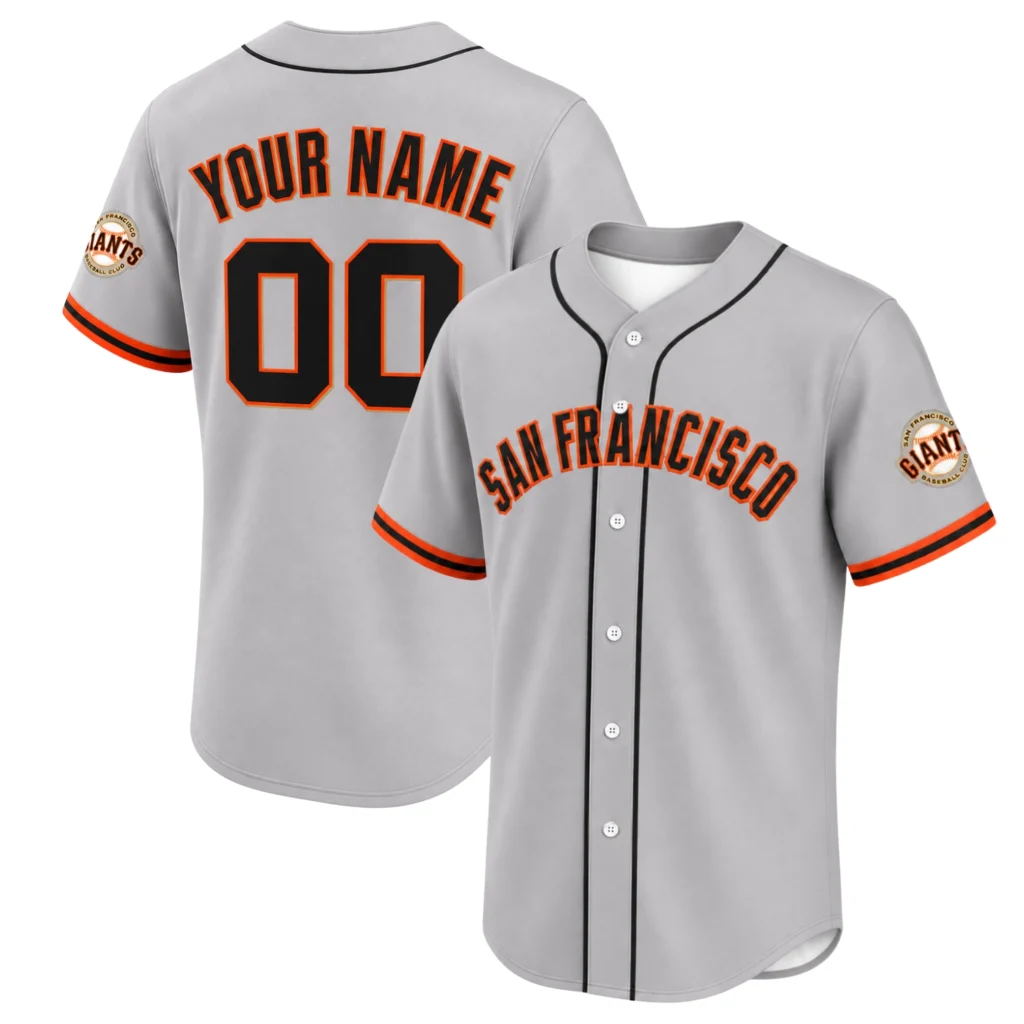 San Francisco Giants Road Custom Jersey – Epic Fan Collection