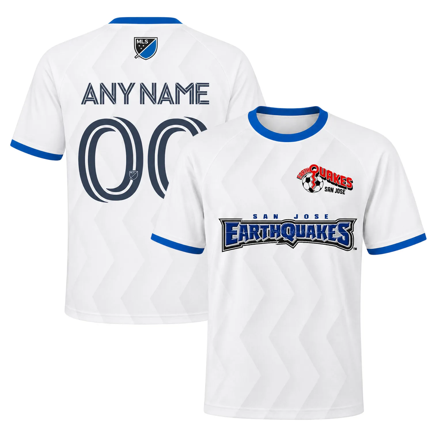San Jose Earthquakes Soccer Jersey Custom – Dead White Kit