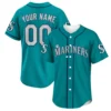 Seattle Mariners Teal Jersey – Personalized Baseball Fan Gear