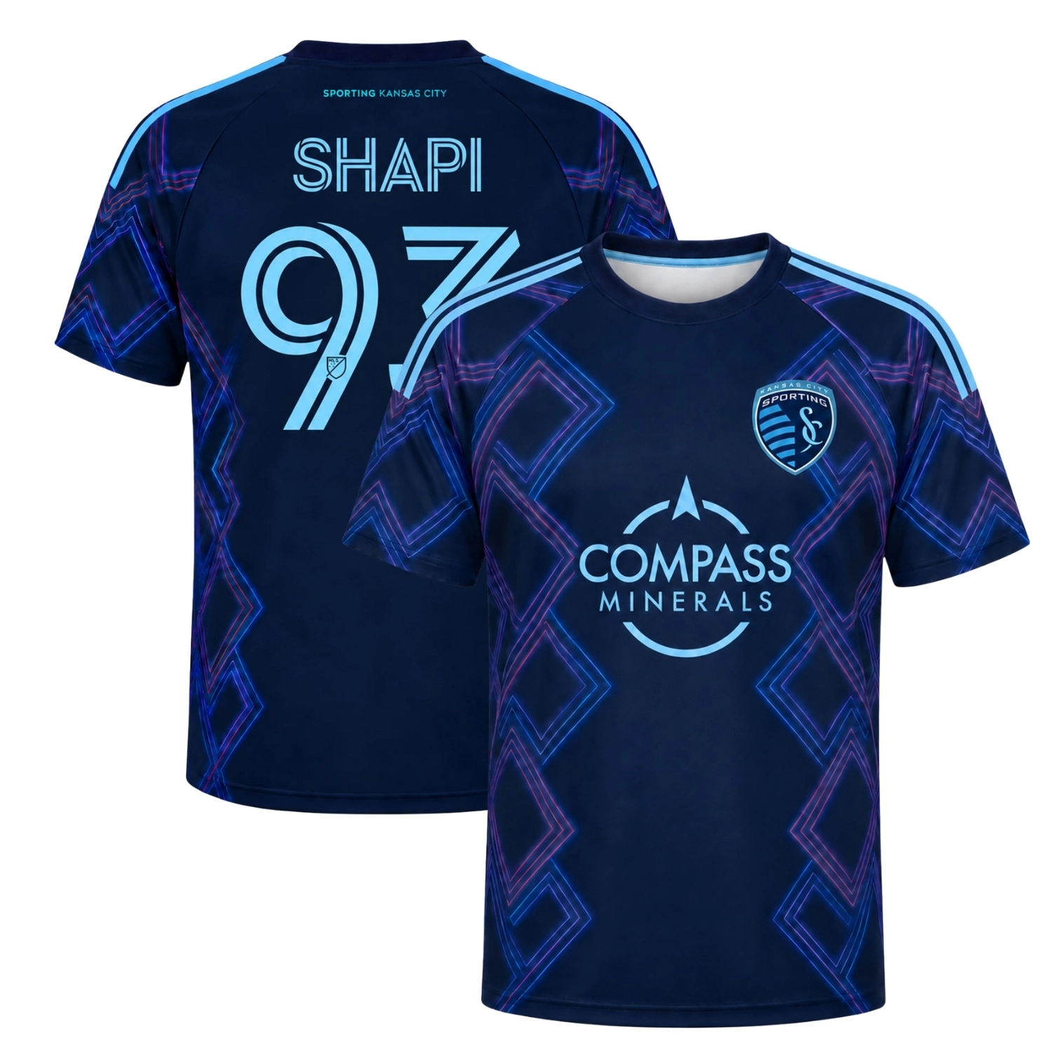 Shapi Suleymanov Sporting KC Jersey 2026 Dynamic Navy
