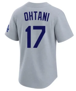 Shohei Ohtani LA Dodgers Gray Jersey – Pride Player Style
